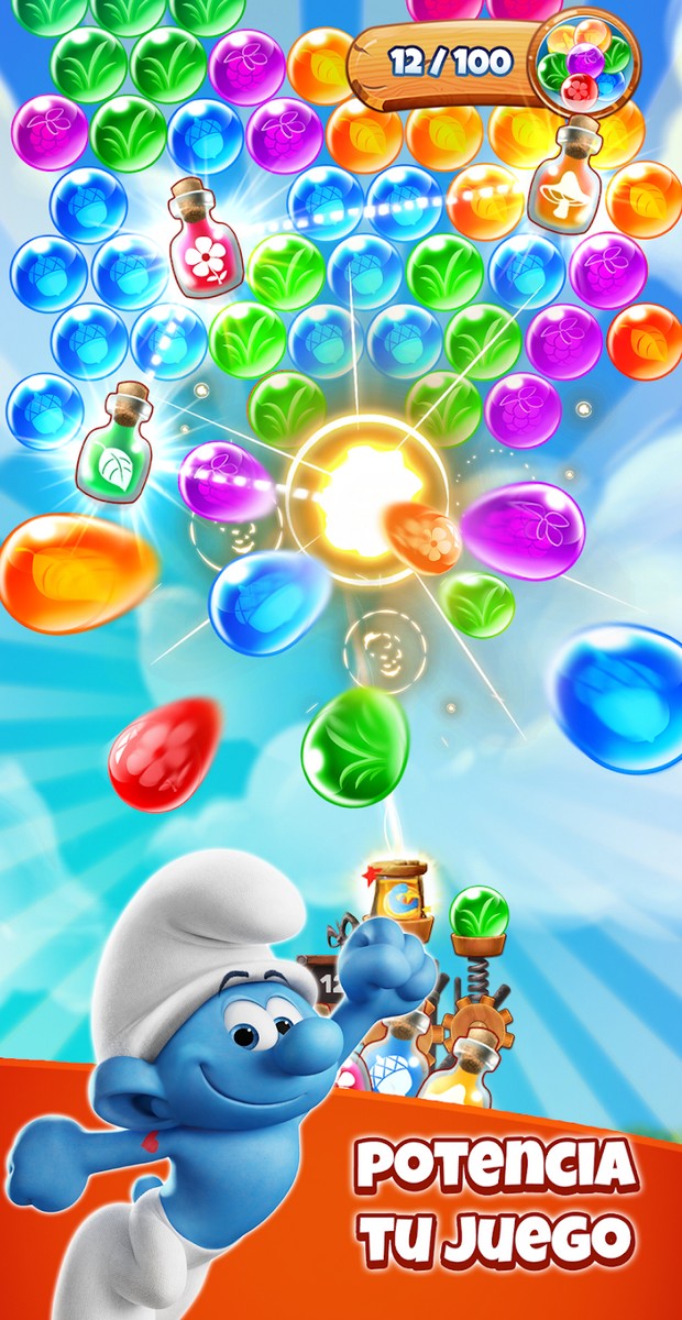 Smurfs Bubble Story screenshot 3