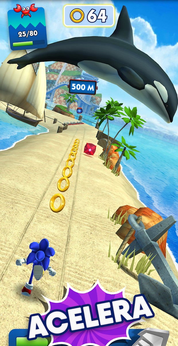 Sonic Dash screenshot 3