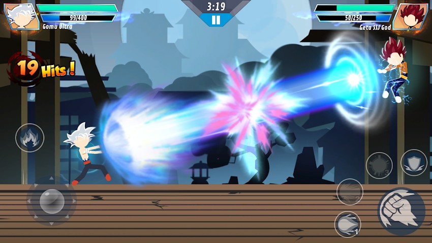 Stick Hero Fighter - Supreme Dragon Warriors screenshot 1