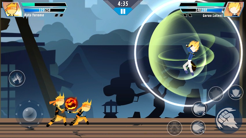 Stick Hero Fighter - Supreme Dragon Warriors screenshot 3