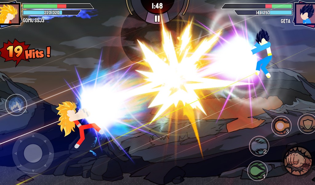 Stick Warriors Shadow Fight screenshot 1