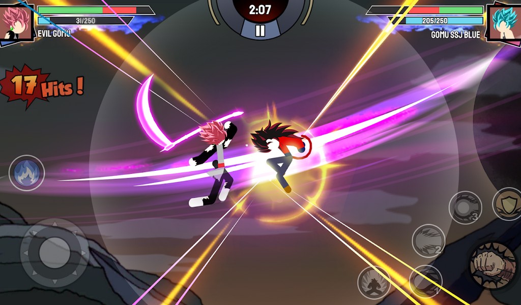 Stick Warriors Shadow Fight screenshot 2