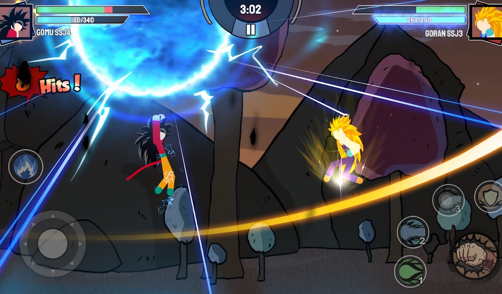 Stick Warriors Shadow Fight screenshot 3