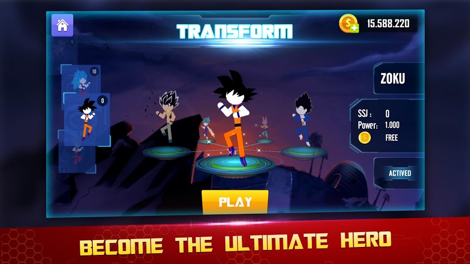 Stick Z: Super Dragon Fight screenshot 1