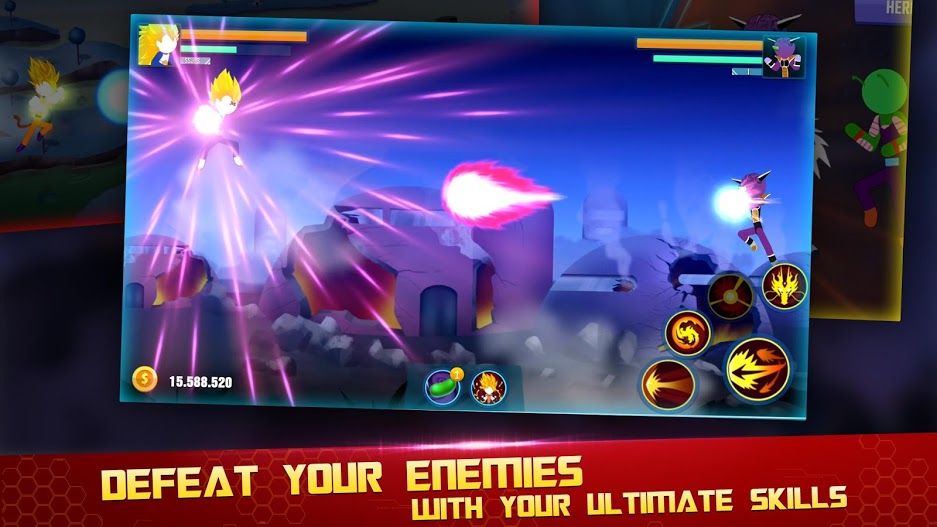 Stick Z: Super Dragon Fight screenshot 3