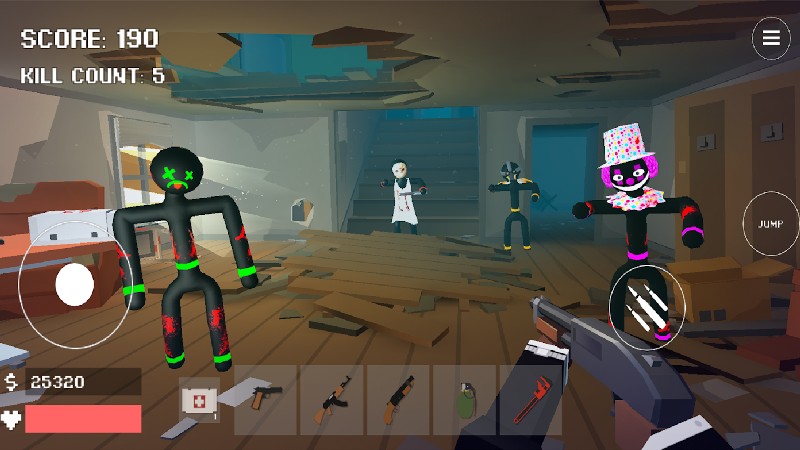 Stickman Combat Pixel Edition screenshot 1