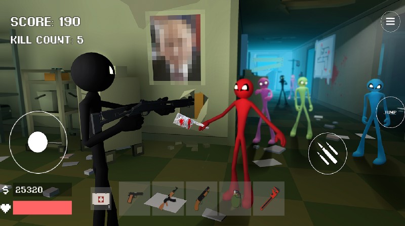 Stickman Combat Pixel Edition screenshot 2