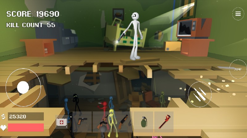 Stickman Combat Pixel Edition screenshot 3