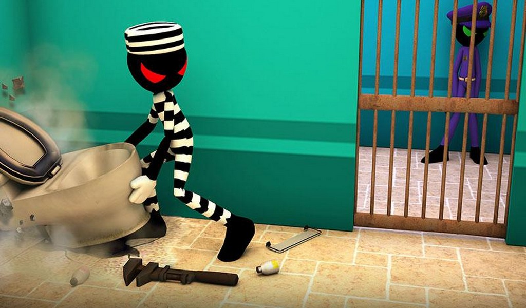 Stickman Escape Story 3D screenshot 1