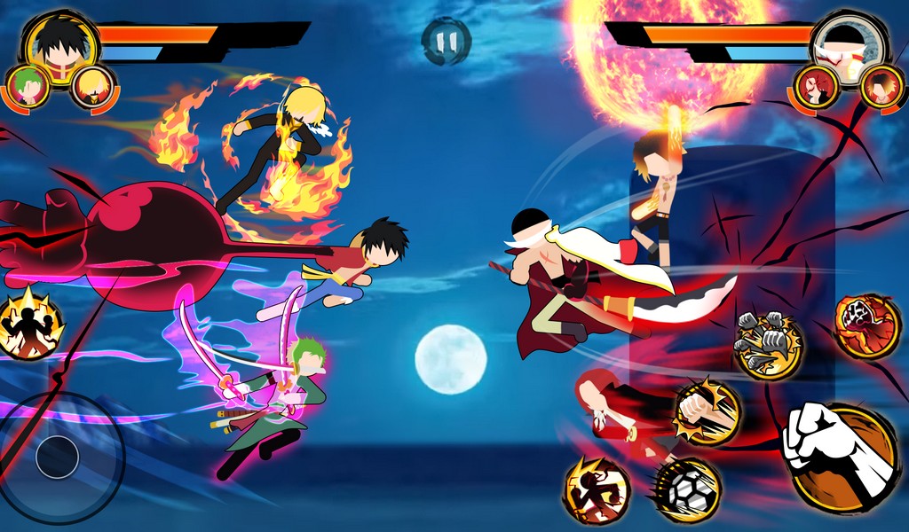 Stickman Pirates Fight screenshot 2