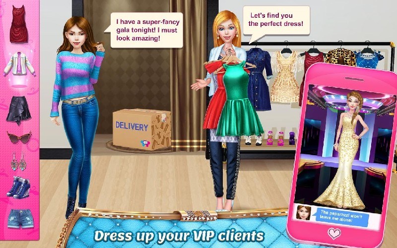 Stylist Girl - Make Me Gorgeous! screenshot 1