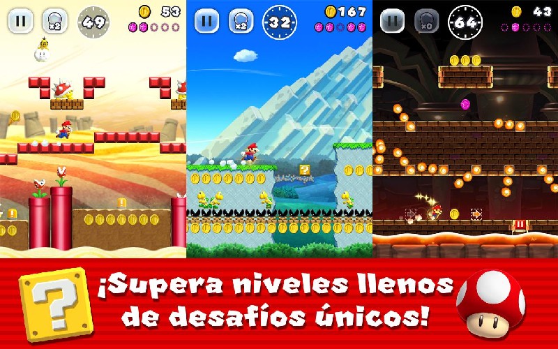 Super Mario Run screenshot 1