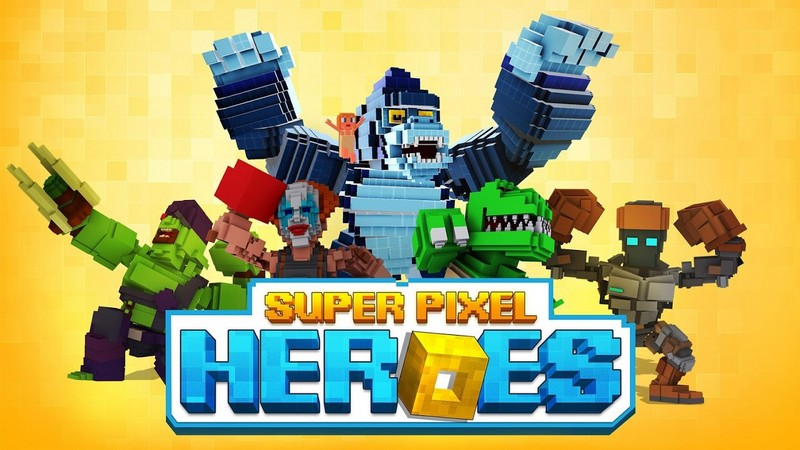 Super Pixel Heroes screenshot 1