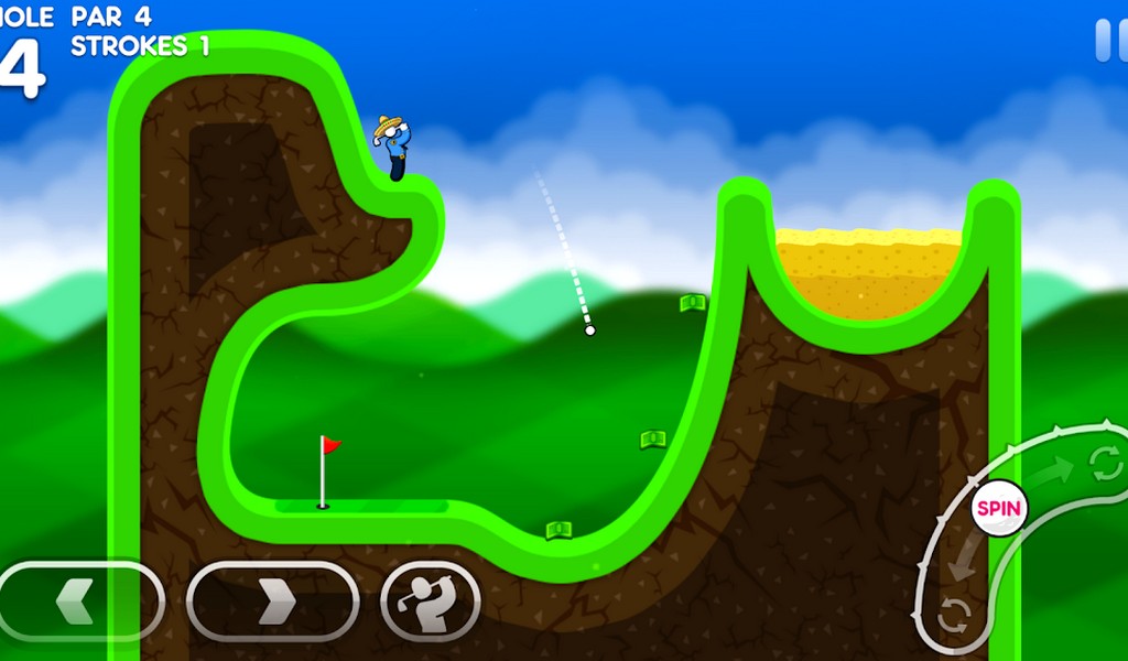 Super Stickman Golf 3 screenshot 1