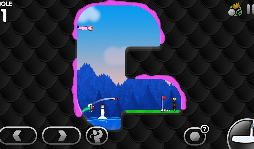 Super Stickman Golf 3 screenshot 2