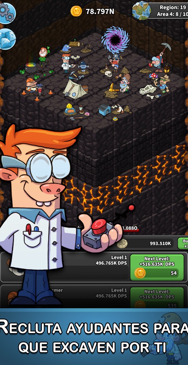 Tap Tap Dig - Idle Clicker Game screenshot 3