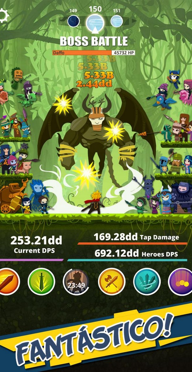 Tap Titans screenshot 2