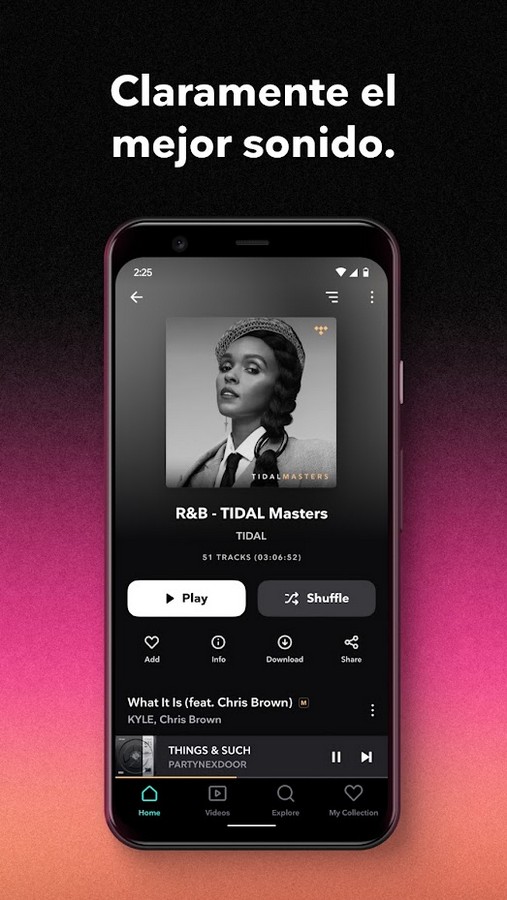 TIDAL Music screenshot 1