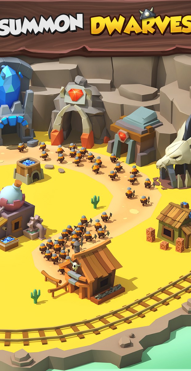Tiny Miners - Idle Clicker screenshot 2