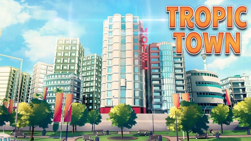 Town Building Games: Tropic City Construction screenshot 1