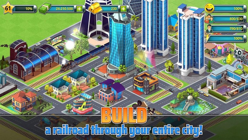 Town Building Games: Tropic City Construction screenshot 3