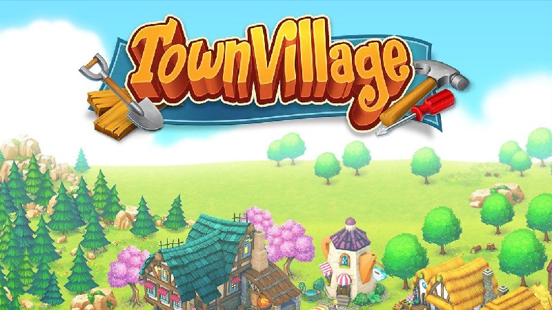 Town Village: Farm, Build, Trade, Harvest City screenshot 1