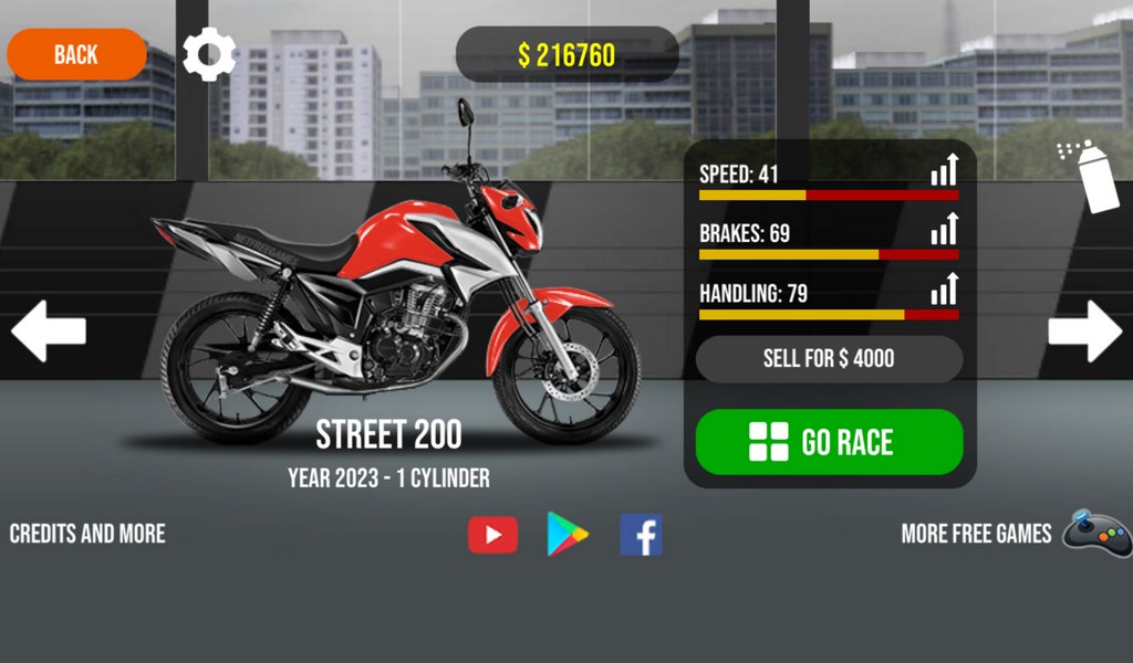 Traffic Motos 3 screenshot 3