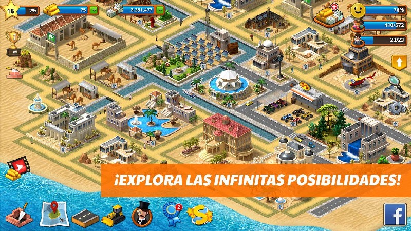 Tropic Paradise Sim: Town Building City Island Bay screenshot 3