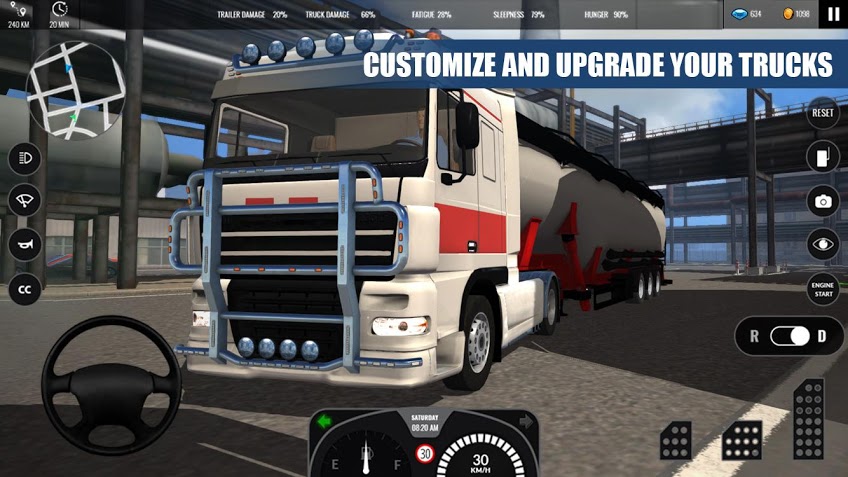 Truck Simulator PRO Europe screenshot 2