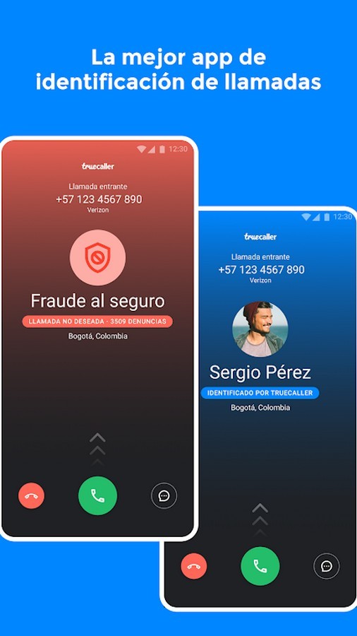 Truecaller screenshot 1