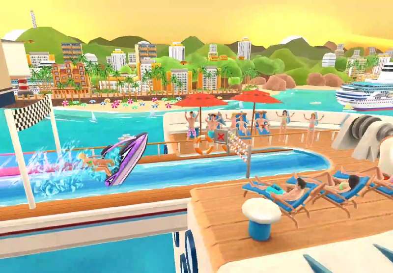 Uphill Rush Water Park Racing screenshot 2