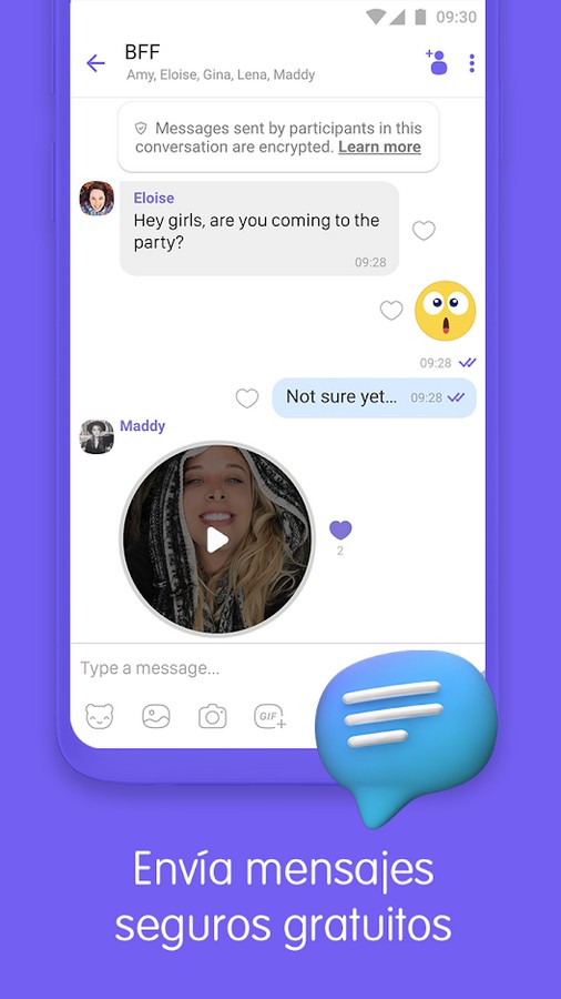 Viber Messenger screenshot 2