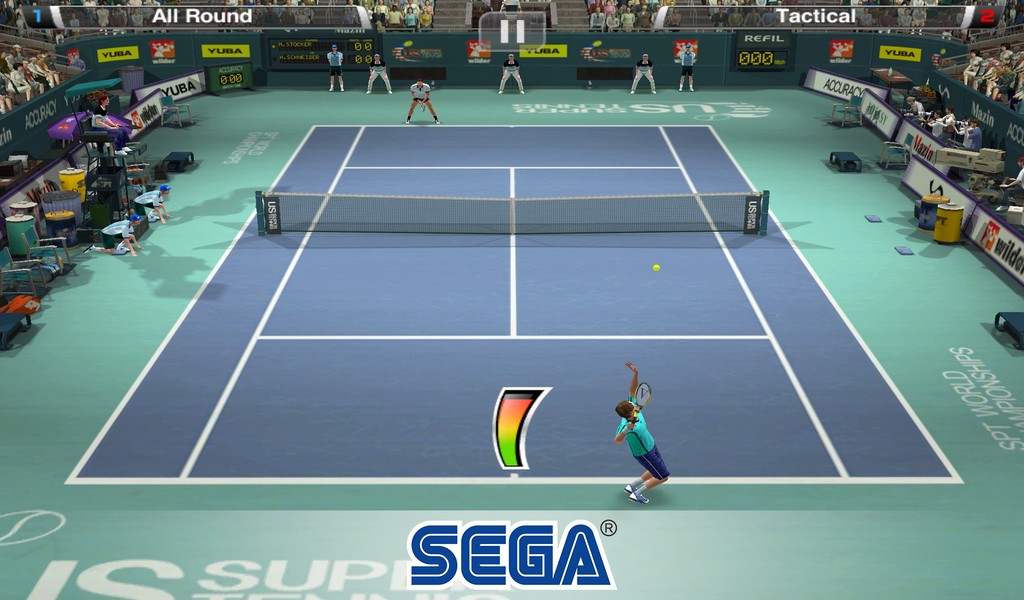 Virtua Tennis Challenge screenshot 1