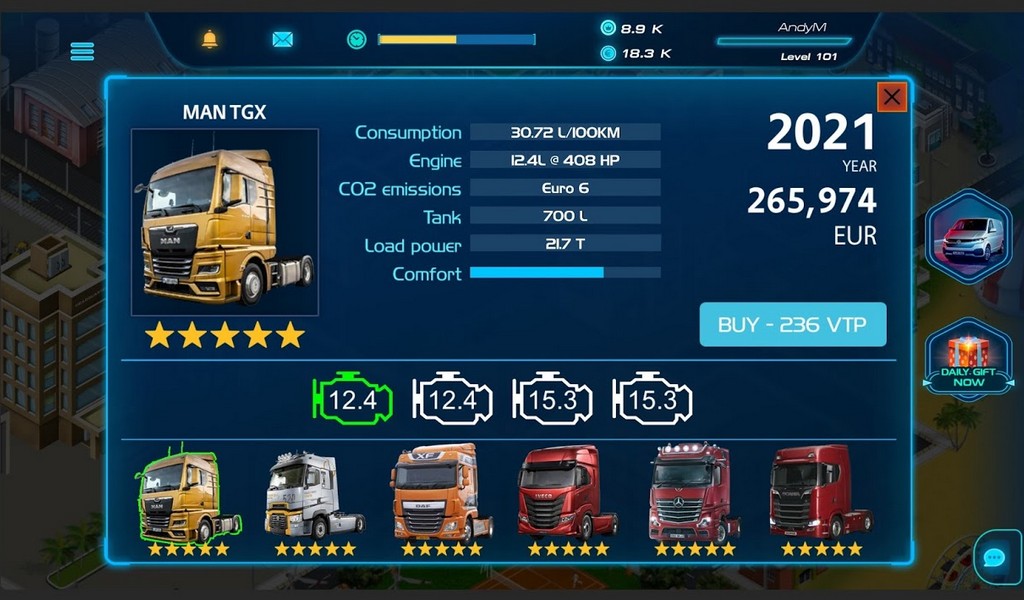 Virtual Truck Manager 2 screenshot 2