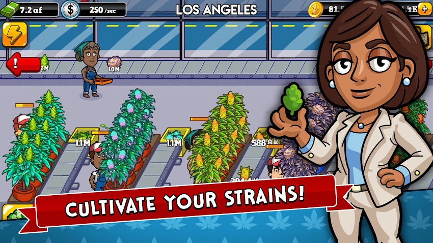 Weed Inc: Idle Tycoon screenshot 1