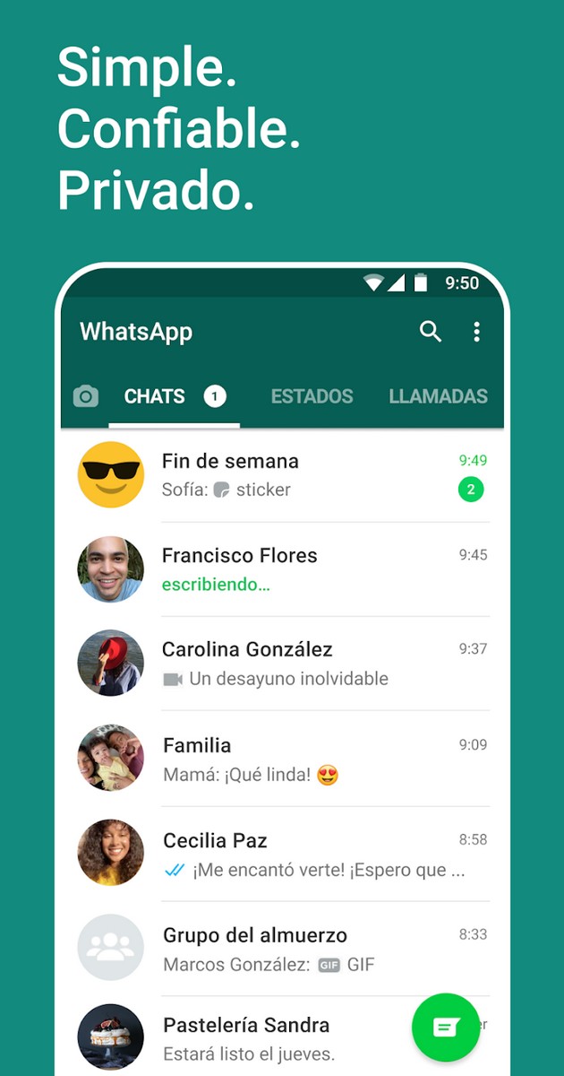 WhatsApp Messenger screenshot 1