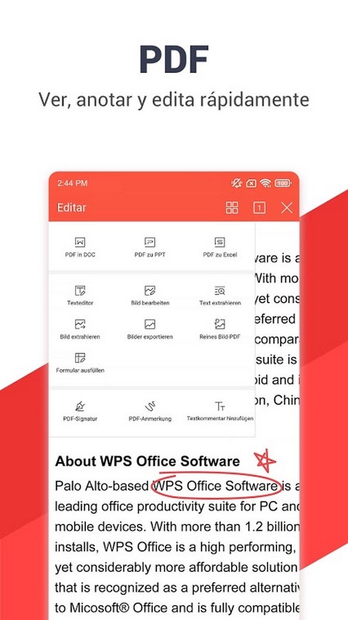 WPS Office screenshot 1