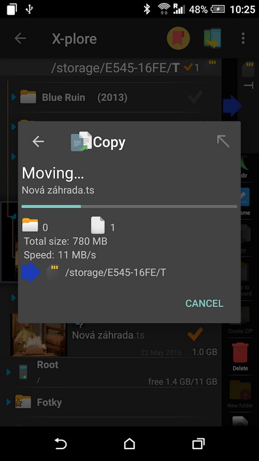 X-plore File Manager screenshot 1