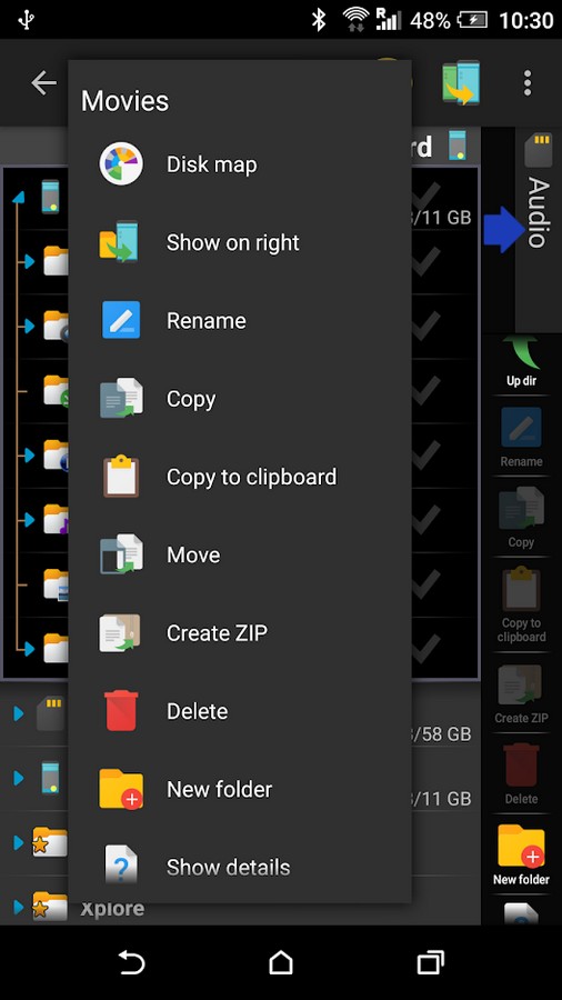 X-plore File Manager screenshot 3