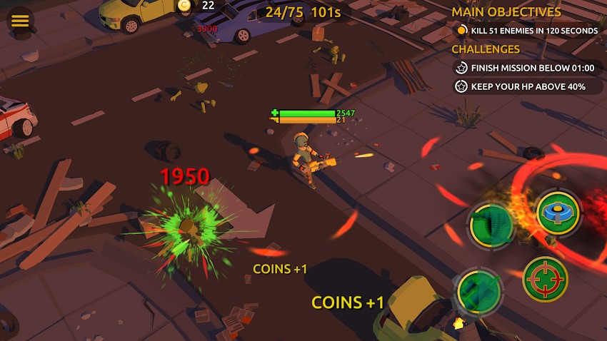 Zombie Blast Crew screenshot 1