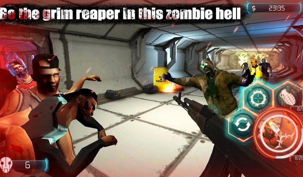 Zombie Invasion: Ciudad muerta HD screenshot 2