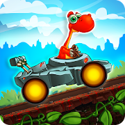 Dino World Speed Car Racing